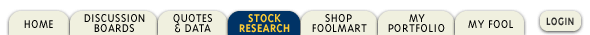 Stock Research Tabs