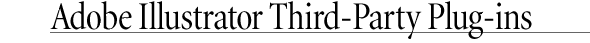 Illustrator Third-Party Plug-ins